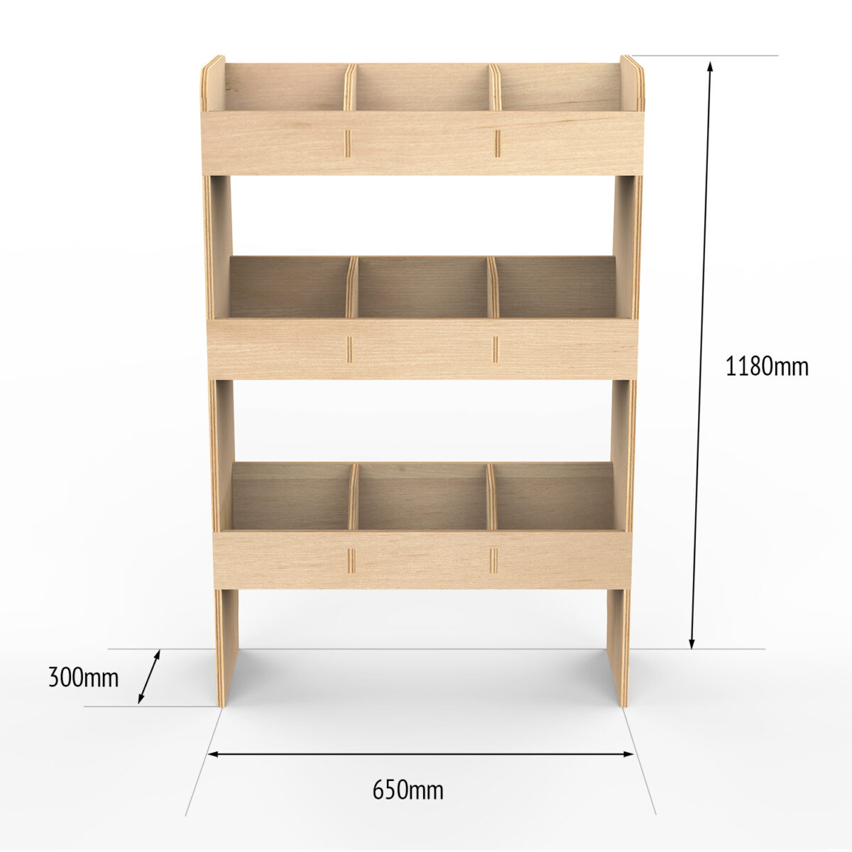 Volkswagen Caddy L2 (Maxi) 2004-20 Estantería delantera para el lado del conductor - Imagen 3