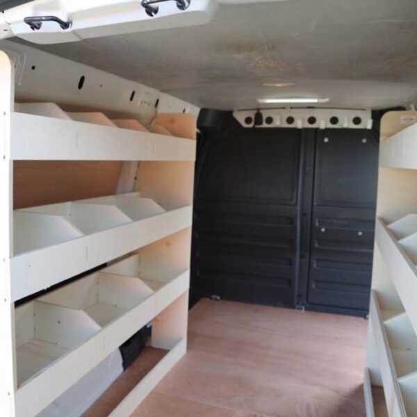 Volkswagen Caddy L2 (Maxi) 2004-20 Estanterías dobles traseras - Imagen 2