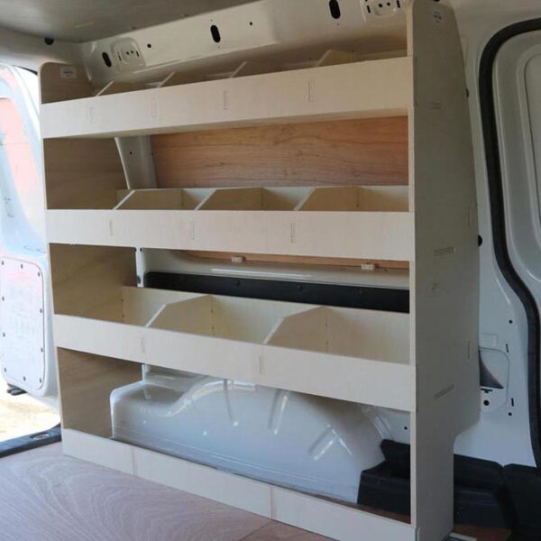 Volkswagen Caddy L2 (Maxi) 2004-20 Estantería trasera para el lado del conductor - Imagen 4