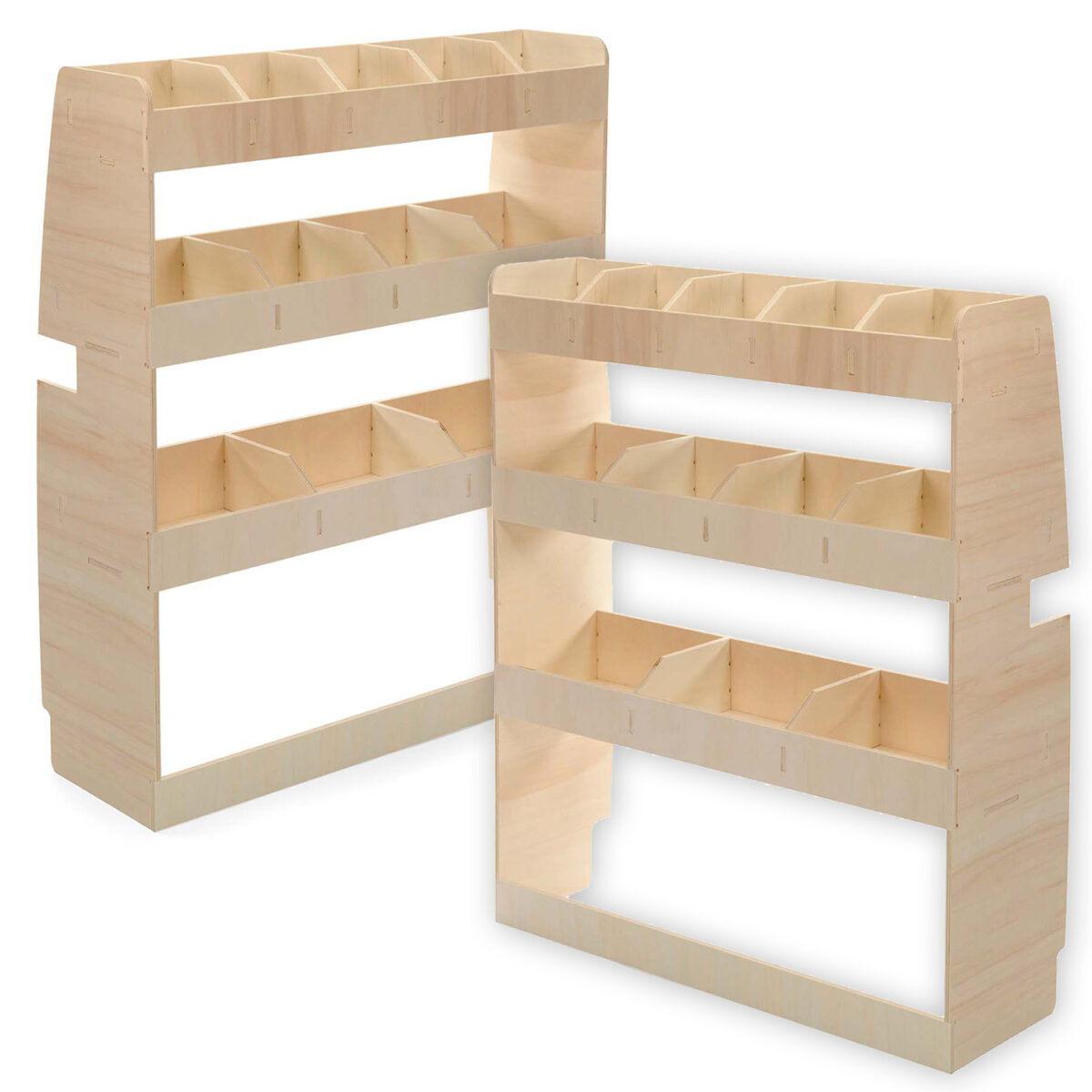 Volkswagen Transporter T7 L1 2025+ Estanterías dobles traseras - Imagen 4