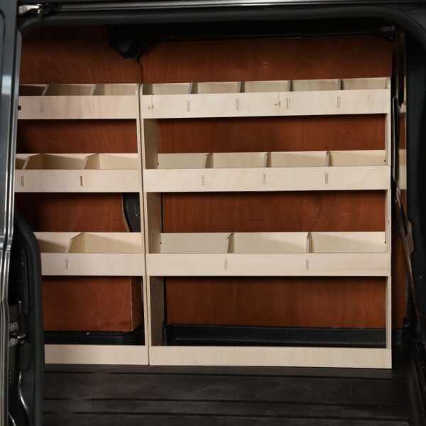 Ford Transit Custom L1 2012-23 Estantería para todo el lado del conductor - Imagen 3