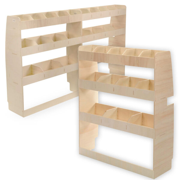 Volkswagen Transporter T7 L1 2025+ Estanterías triples - Imagen 4