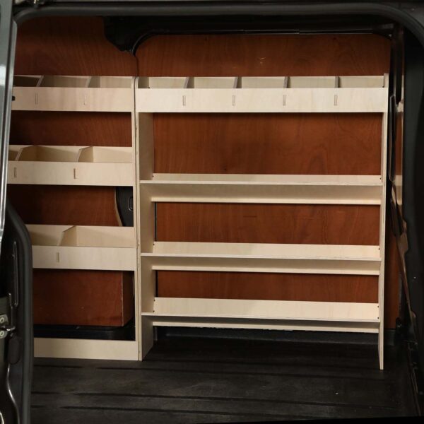 Ford Transit Custom L1 2012-23 Caja de herramientas y estantería trasera - Imagen 3