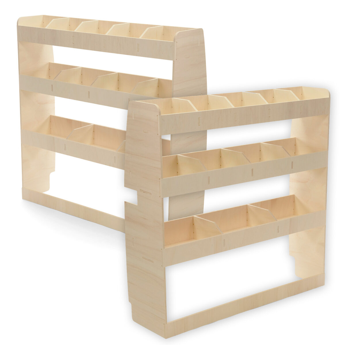 Ford Transit Custom L2 2024+ Estanterías dobles traseras - Imagen 4