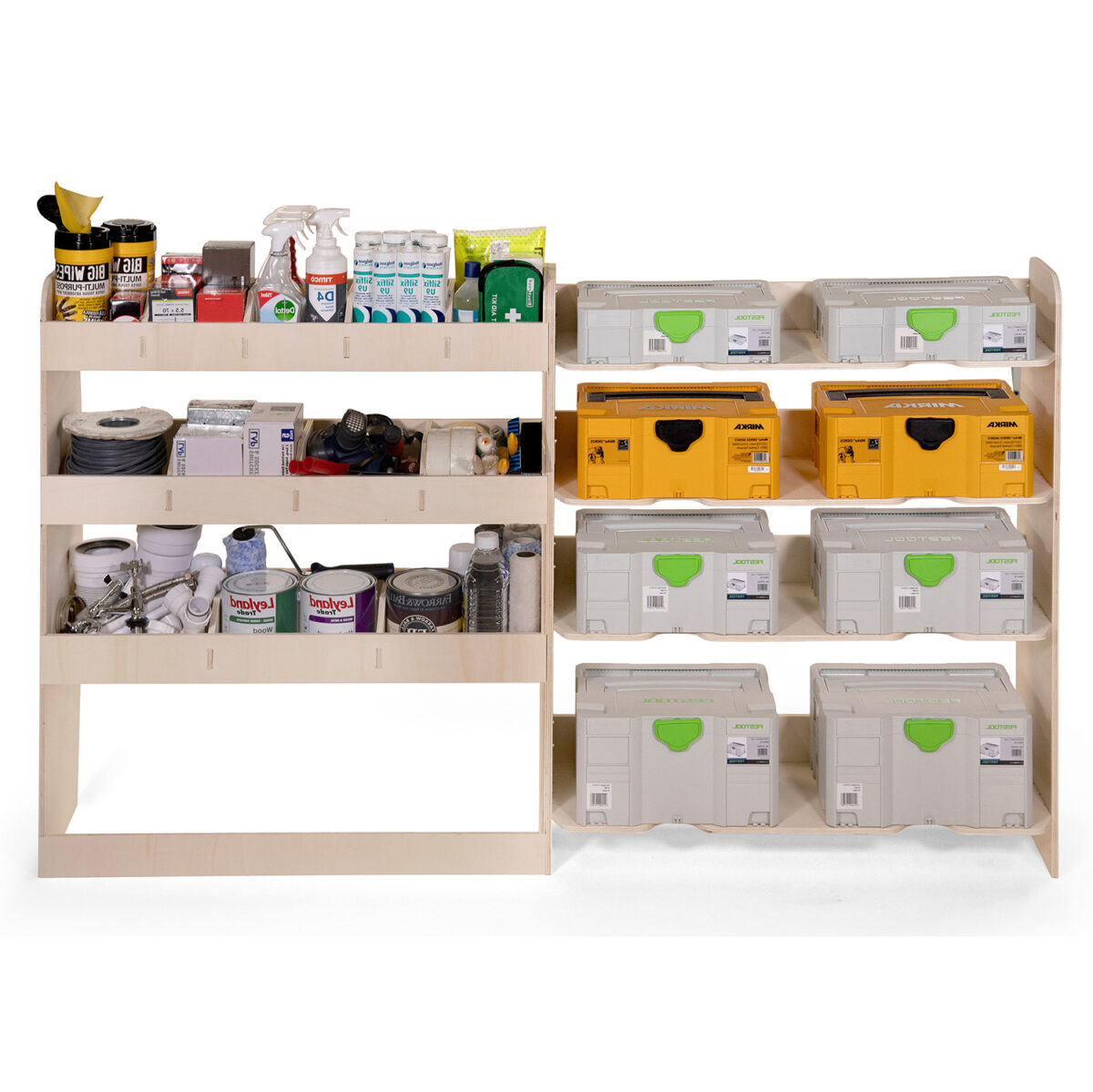 Volkswagen Transporter T6 L1 2015-24 Festool y estantería trasera - Imagen 5