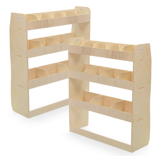 Mercedes Vito L2 2003+ Estanterías dobles traseras - Imagen 3