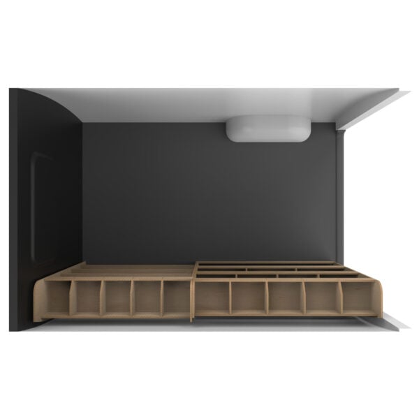 Ford Transit Custom L2 2012-23 Caja de herramientas y estantería trasera - Imagen 9