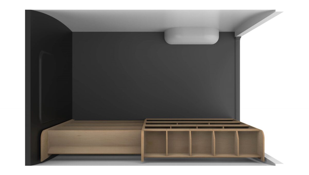 Fiat Talento L2 2016-21 Caja de herramientas y estantería trasera - Imagen 9