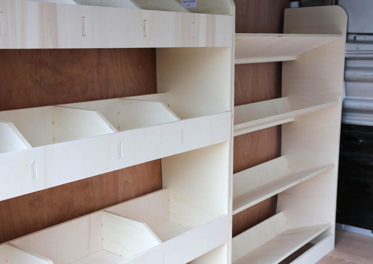 Fiat Talento L2 2016-21 Caja de herramientas y estantería trasera - Imagen 2