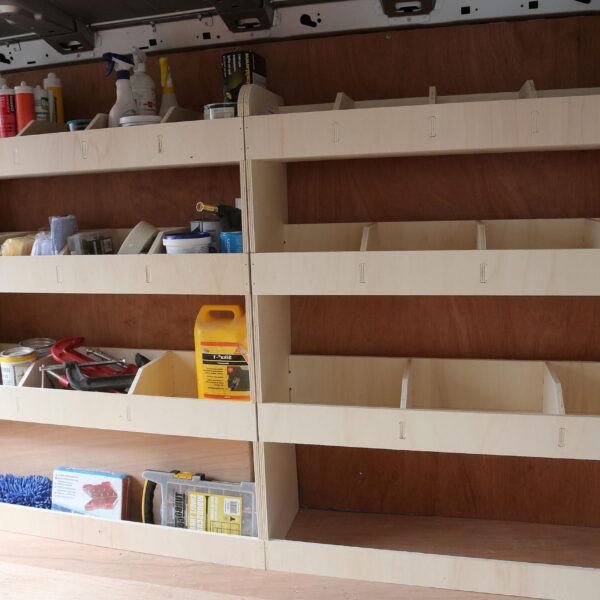 Opel Vivaro L2 2014-19 Estantería para todo el lado del conductor - Imagen 2