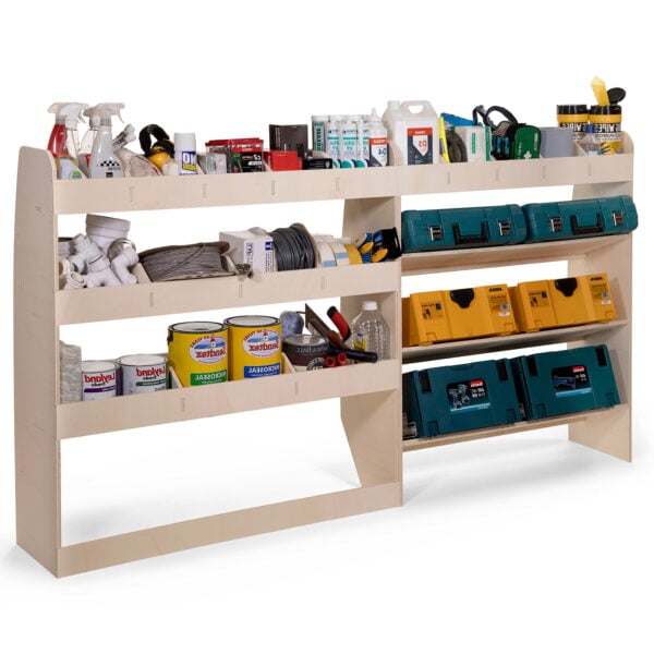 Ford Transit Custom L2 2012-23 Caja de herramientas y estantería trasera - Imagen 6