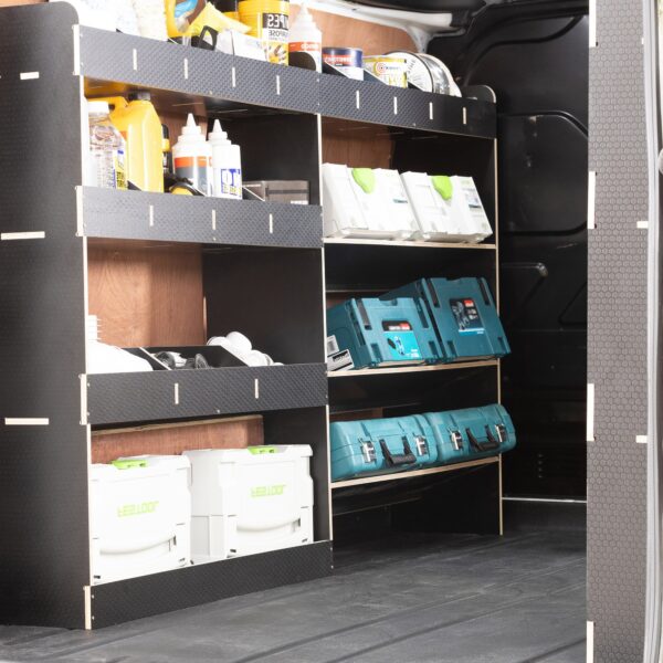 Volkswagen Transporter T7 L1 2025+ Tablero Fenólico Estanterías triples - Imagen 3