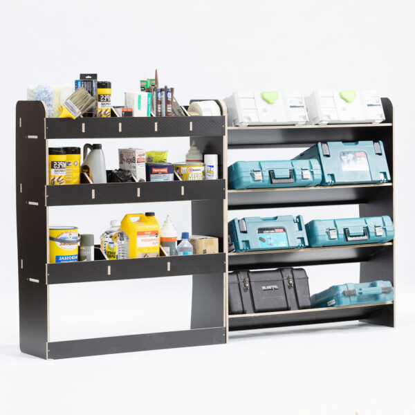 Nissan NV300  (Primastar) L1 2016+ Tablero Fenólico Caja de herramientas y estantería trasera - Imagen 5