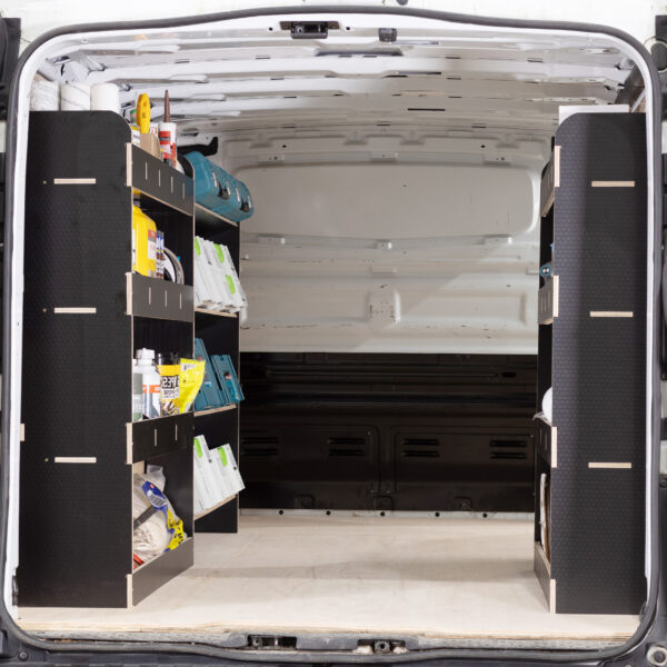 Nissan NV300  (Primastar) L1 2016+ Tablero Fenólico Caja de herramientas y estantería trasera - Imagen 2