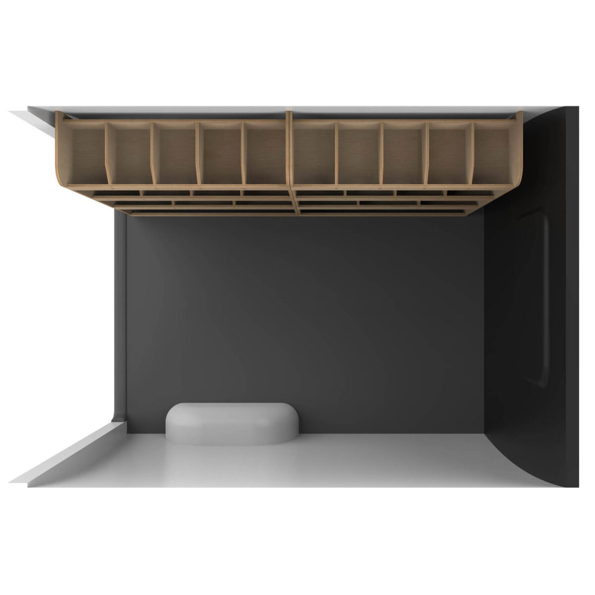 Nissan Primastar L2 2001-14 Estantería para todo el lado del conductor - Imagen 10