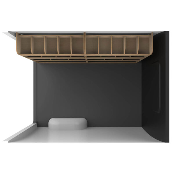 Nissan Primastar L2 2001-14 Estantería para todo el lado del conductor - Imagen 10