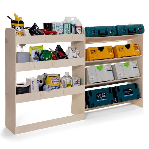 Nissan Primastar L1 2001-14 Caja de herramientas y estantería trasera - Imagen 6