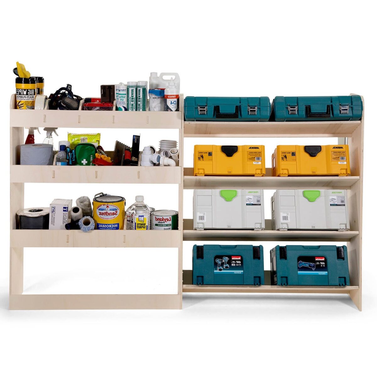 Nissan Primastar L1 2001-14 Caja de herramientas y estantería trasera - Imagen 7