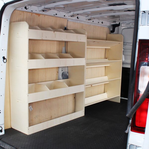 Nissan Primastar L1 2001-14 Caja de herramientas y estantería trasera - Imagen 2