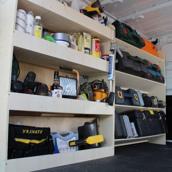 Nissan Primastar L1 2001-14 Caja de herramientas y estantería trasera - Imagen 4