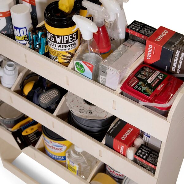 Nissan Primastar L1 2001-14 Estantería para todo el lado del conductor - Imagen 9