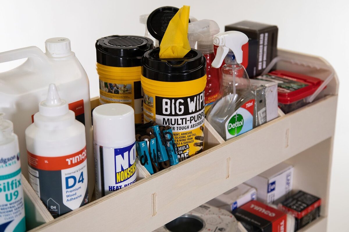 Nissan Primastar L1 2001-14 Estantería para todo el lado del conductor - Imagen 10