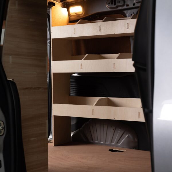 Nissan Townstar L1 2022+ Estanterías dobles traseras - Imagen 6