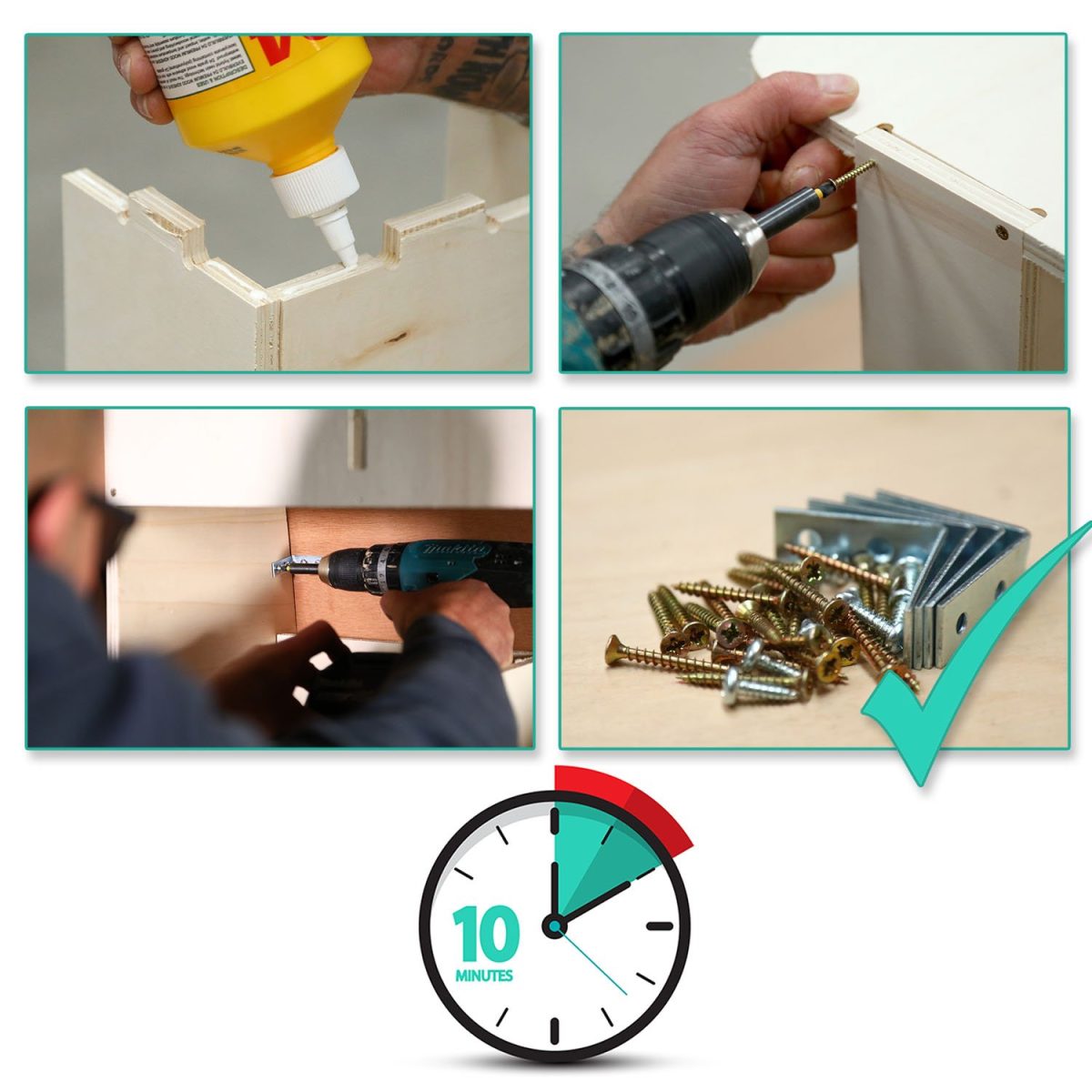 Ford Transit Connect L2 2014-23 Caja de herramientas y estantería trasera - Imagen 4