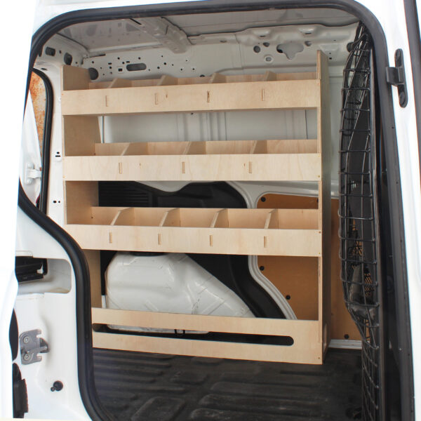 Ford Transit Courier L1 2014-23 – Estantería para furgoneta con compartimentos lado del conductor - Imagen 2